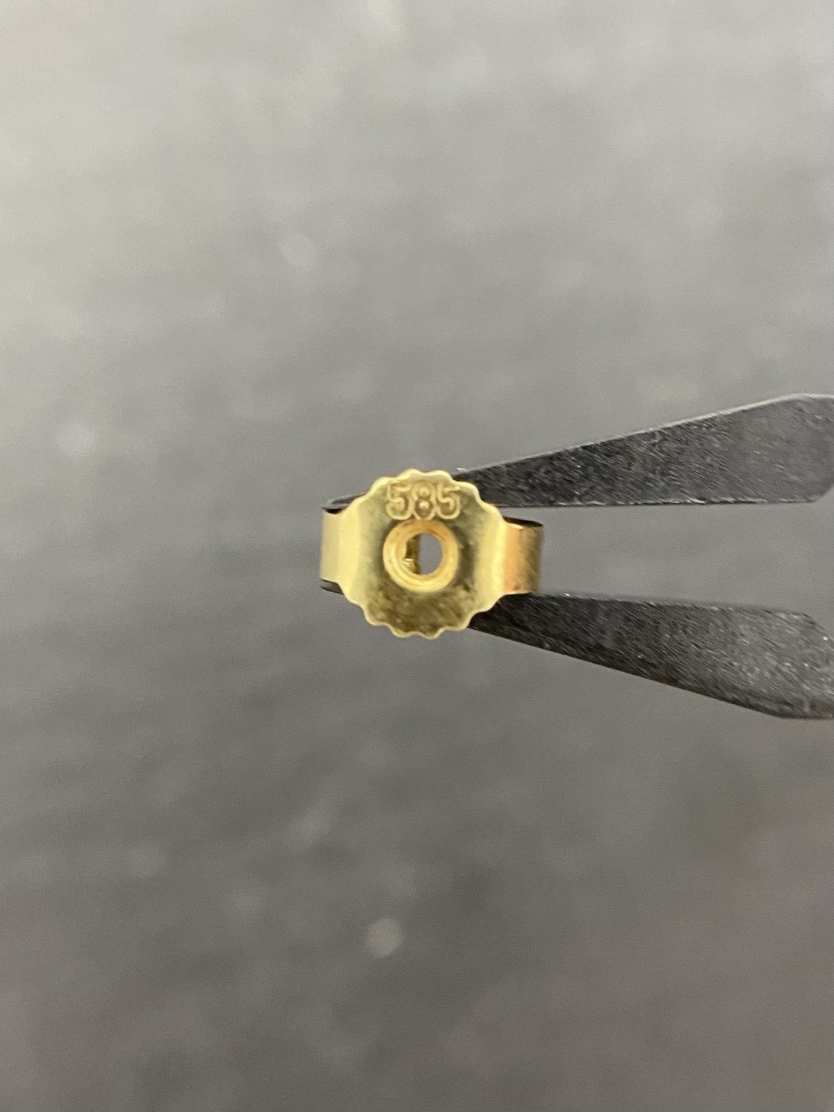 14K Gold Schmuckset Lapislazuli – Panzerkette & Ohrstecker – Echtgold – Vintage