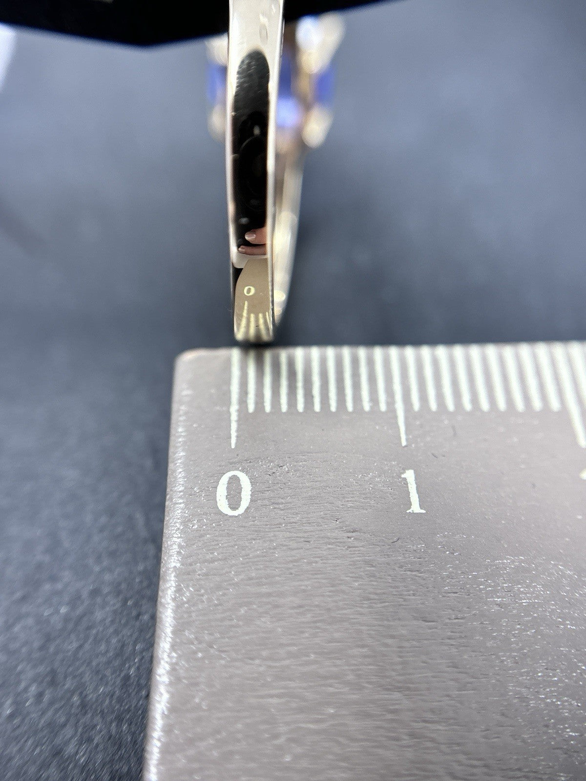 585 Gold Ring Tansanit 1,5ct Solitärring 14K
