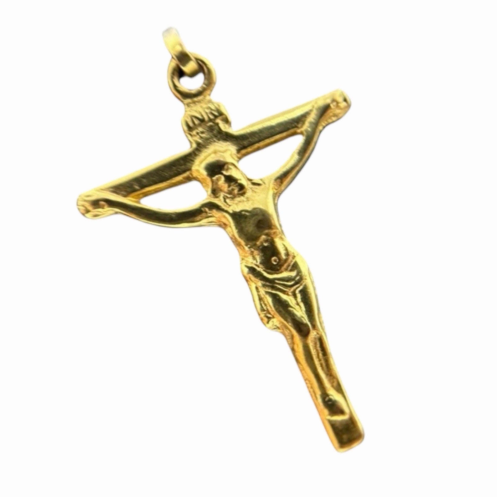 Gold Kreuz 8K/333 Gelbgold Anhänger 2cm 