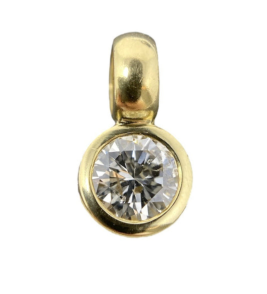 Brillanten Anhänger 0,9ct 18K/750