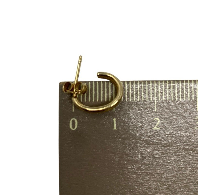 14 Karat Gelbgold Creolen | 14K/585