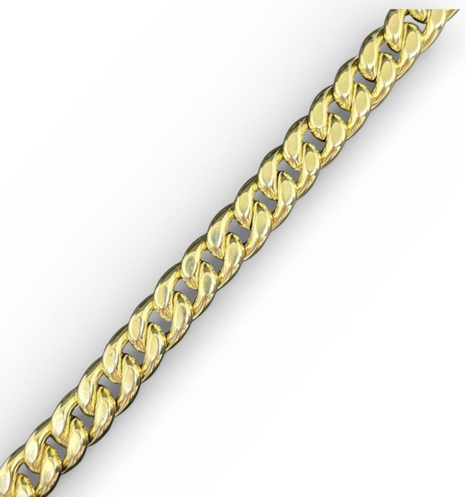 585 Gold Armband Panzerarmband Panzerkette 20cm Länge 11mm 14K